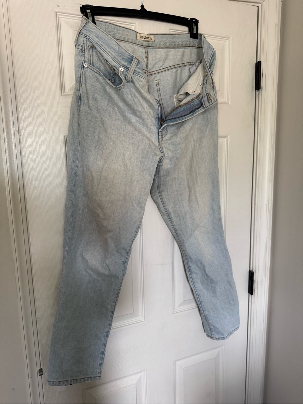 Light Wash Women’s Madewell Jeans - Casual Straight Fit